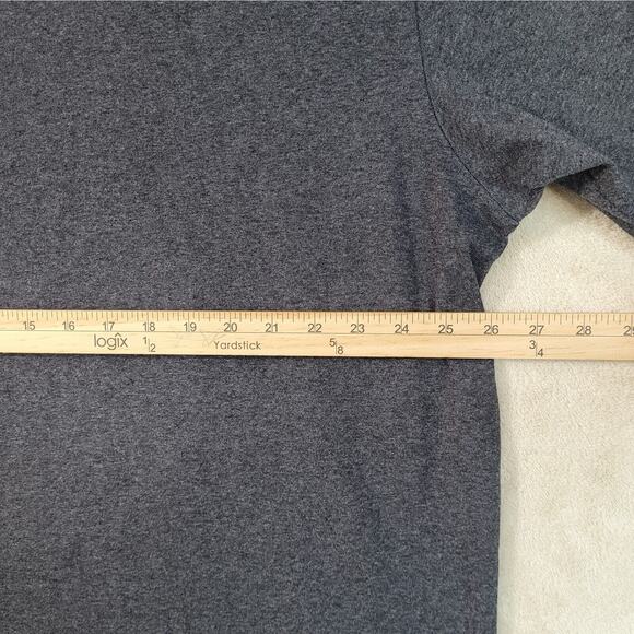 Carhartt Men's T Gray Loose Fit Cotton/Poly Blended Short Sleeve Pocket Tee - Picture 6 of 7